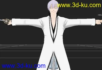 3D打印模型游戏提取出来的死神-银的图片
