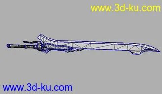 3D打印模型中古剑的图片