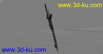 3D打印模型中古剑的图片