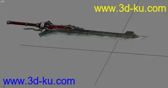 3D打印模型中古剑的图片