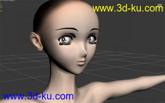 3D打印模型人工學園 男女MODEL的图片