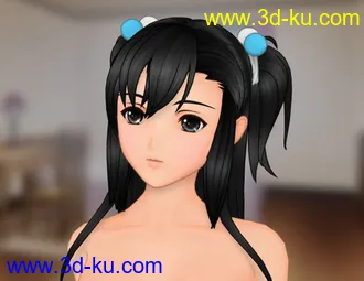 3D打印模型人工學園 男女MODEL的图片