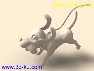 3D打印模型狗的图片