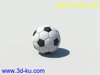 3D打印模型足球的图片