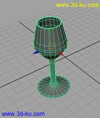 3D打印模型高脚杯的图片