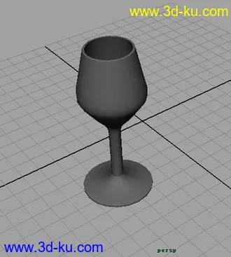3D打印模型高脚杯的图片