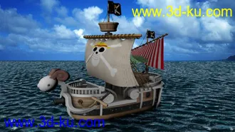 3D打印模型海贼王 梅利号的图片
