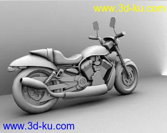 3D打印模型摩托车的图片