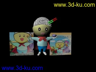 3D打印模型米饭君的图片