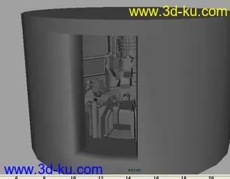 3D打印模型MAYA 一栋实验室的图片