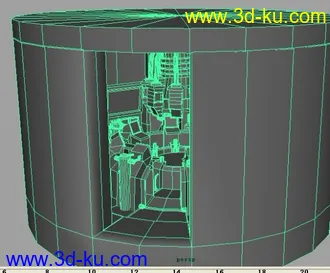 3D打印模型MAYA 一栋实验室的图片