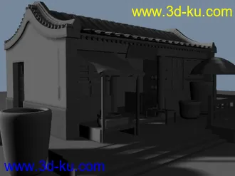 3D打印模型小酒店的图片