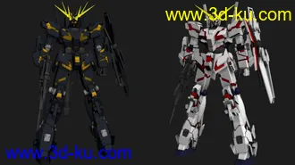 3D打印模型全装独角兽的图片