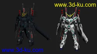 3D打印模型全装独角兽的图片