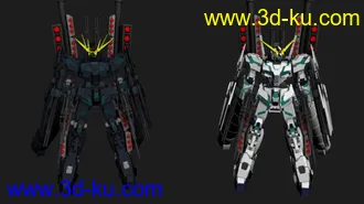 3D打印模型全装独角兽的图片
