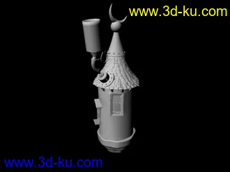 3D打印模型塔的图片