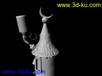 3D打印模型塔的图片