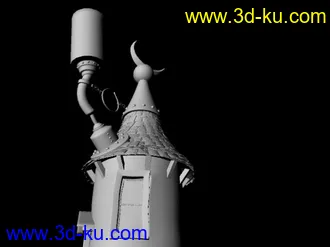 3D打印模型塔的图片