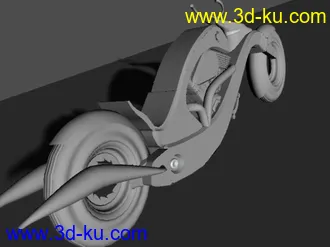 3D打印模型摩托车的图片