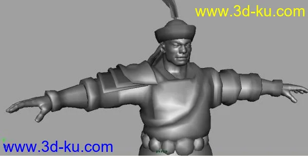 蒙古战士·喜欢就下载模型的图片1