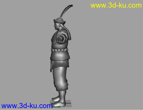蒙古战士·喜欢就下载模型的图片3