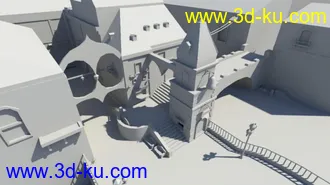 3D打印模型塔楼的图片