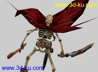 3D打印模型骷髏人的图片