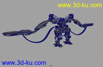 3D打印模型机器人的图片