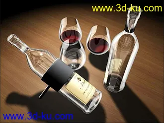 3D打印模型酒瓶的图片