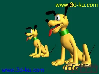 3D打印模型狗仔的图片