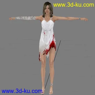 3D打印模型WII生化危机人物的图片