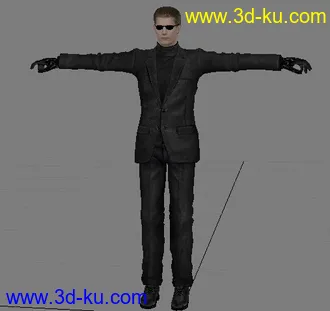 3D打印模型WII生化危机人物的图片