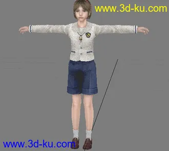 3D打印模型WII生化危机人物的图片