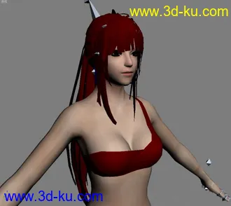 [模神重磅回归2012第三弹][原创]《洛奇英雄传》两女性角色模型解出的图片