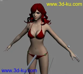 [模神重磅回归2012第三弹][原创]《洛奇英雄传》两女性角色模型解出的图片