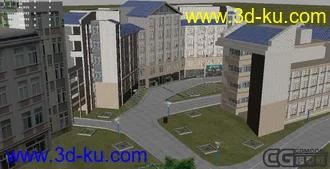 3D打印模型！（原创） 某大学大型场景展示 不看后悔啊！ 绝对牛比的图片