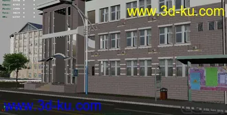 3D打印模型！（原创） 某大学大型场景展示 不看后悔啊！ 绝对牛比的图片