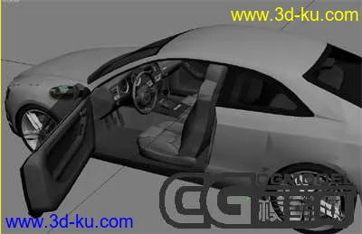 奥迪S5 3dsmax 2008 模型的图片1