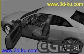 奥迪S5 3dsmax 2008 模型的图片