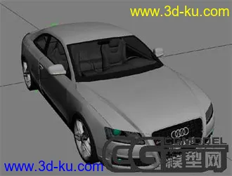 奥迪S5 3dsmax 2008 模型的图片