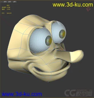 3D打印模型卡通效果头像的图片