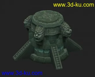 3D打印模型喷水台，求鉴赏的图片