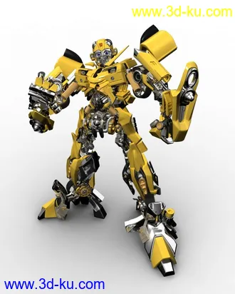 自己做的大黄蜂模型的图片