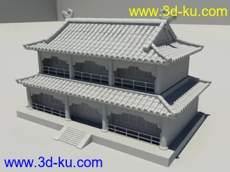 3D打印模型***********一个古代 客栈场景************的图片