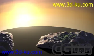 3D打印模型海岛场景的图片