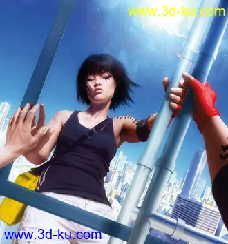 3D打印模型"FAITH" From 'Mirror Edge'的图片