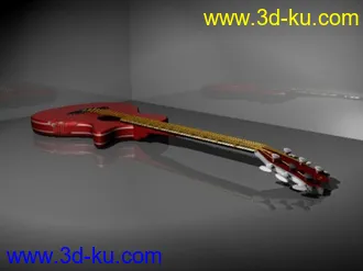 3D打印模型guitar 吉他的图片