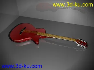 3D打印模型guitar 吉他的图片