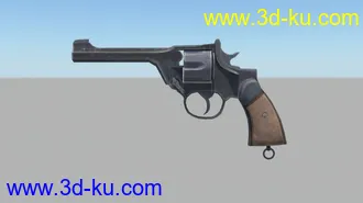 3D打印模型左轮手枪的图片