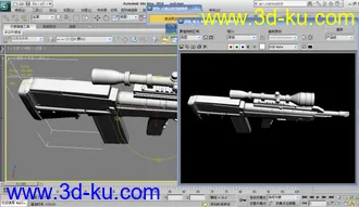 3D打印模型狙击枪的图片